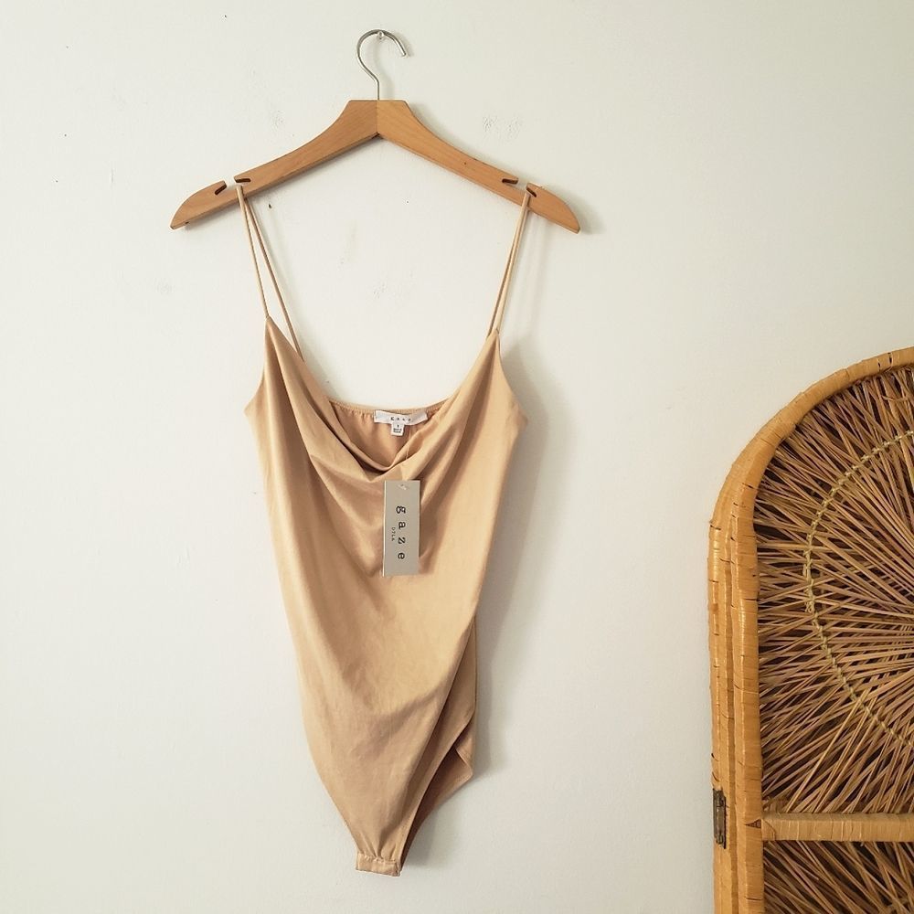 Gaze Tan Bodysuit S